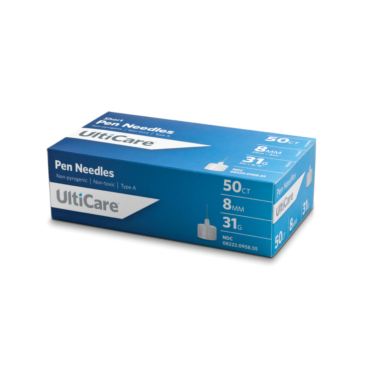Ultimed Ulticare Pen Needles - 31G, 8MM Depth