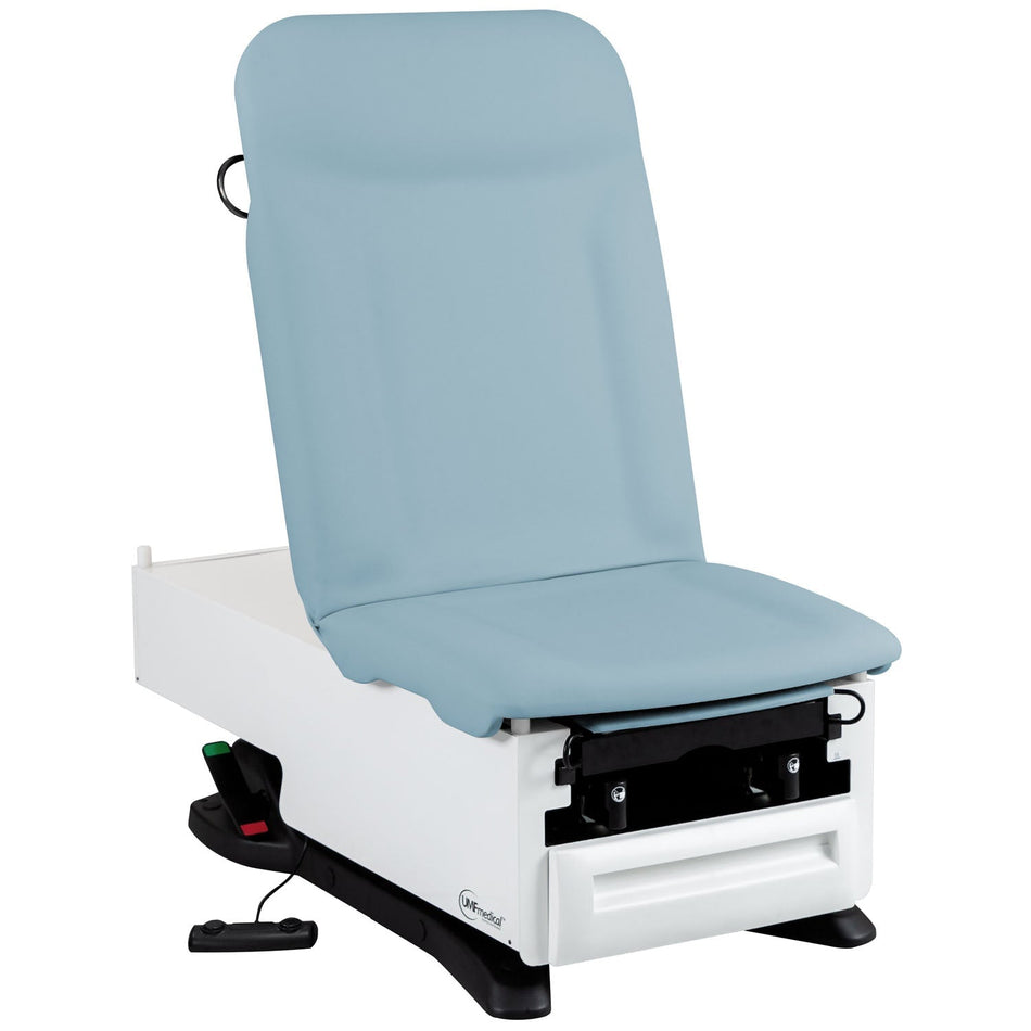 Umf Medical Fusionone Power Hi-Lo Exam Table - ProGlide Models with Premium Upholstery (With Drawer Warmer and Electrical Receptacle)