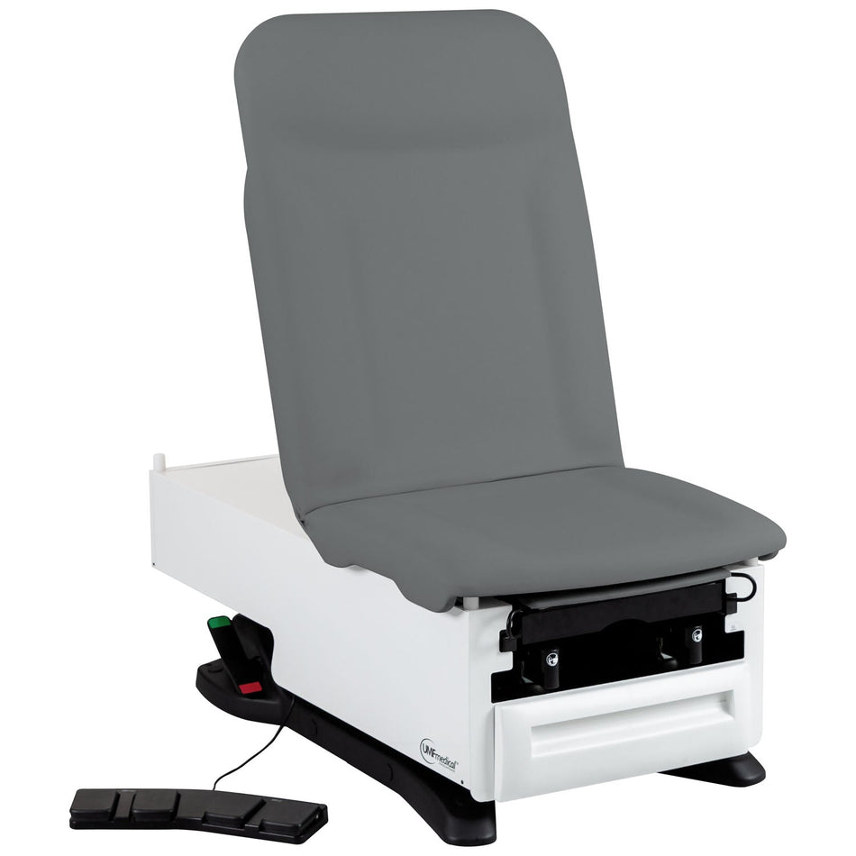 Umf Medical Fusionone+ Power Hi-Lo Exam Table - Premium Upholstery with Electrical Receptacle and Drawer Warmer
