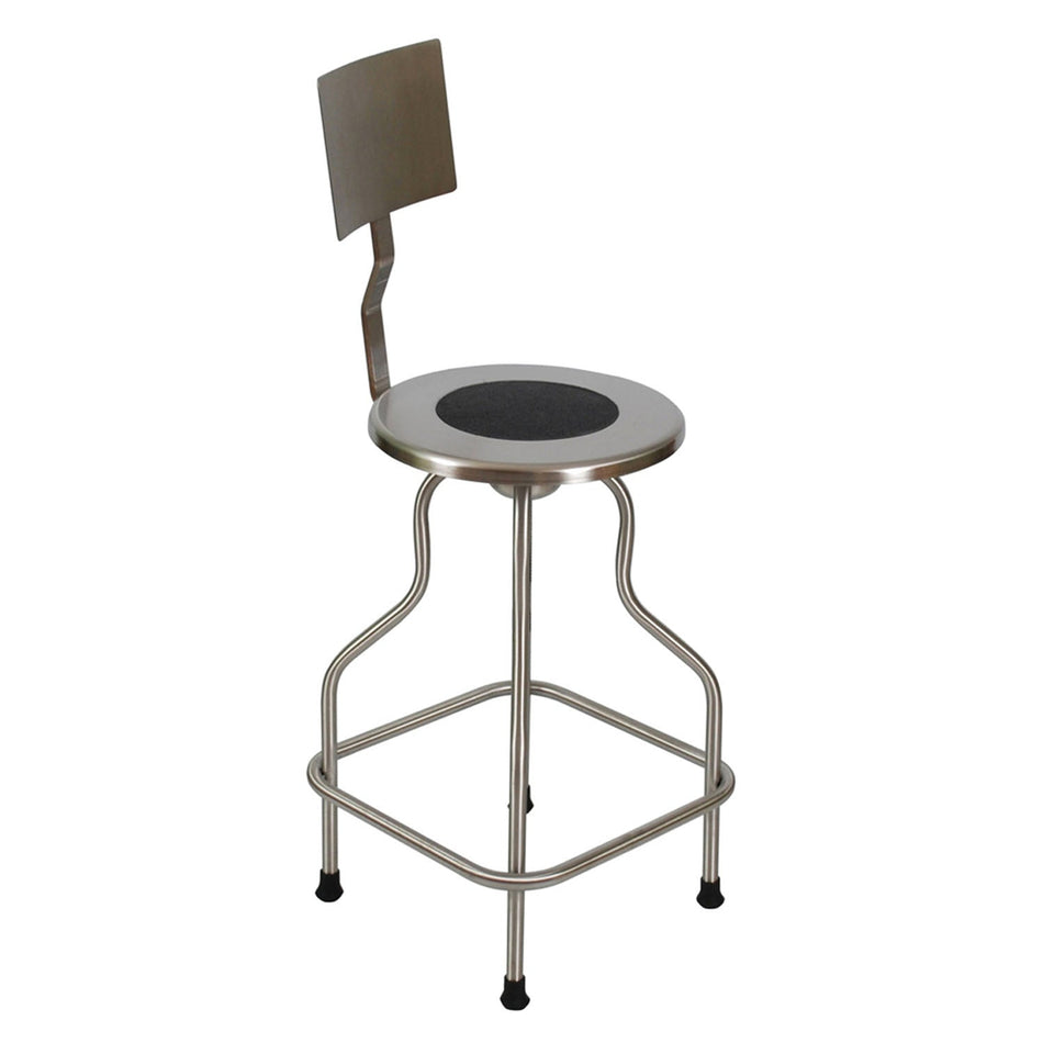 Umf Medical Stools - Revolving Stainless Steel Series with Backrest (Non-Corrosive Model)