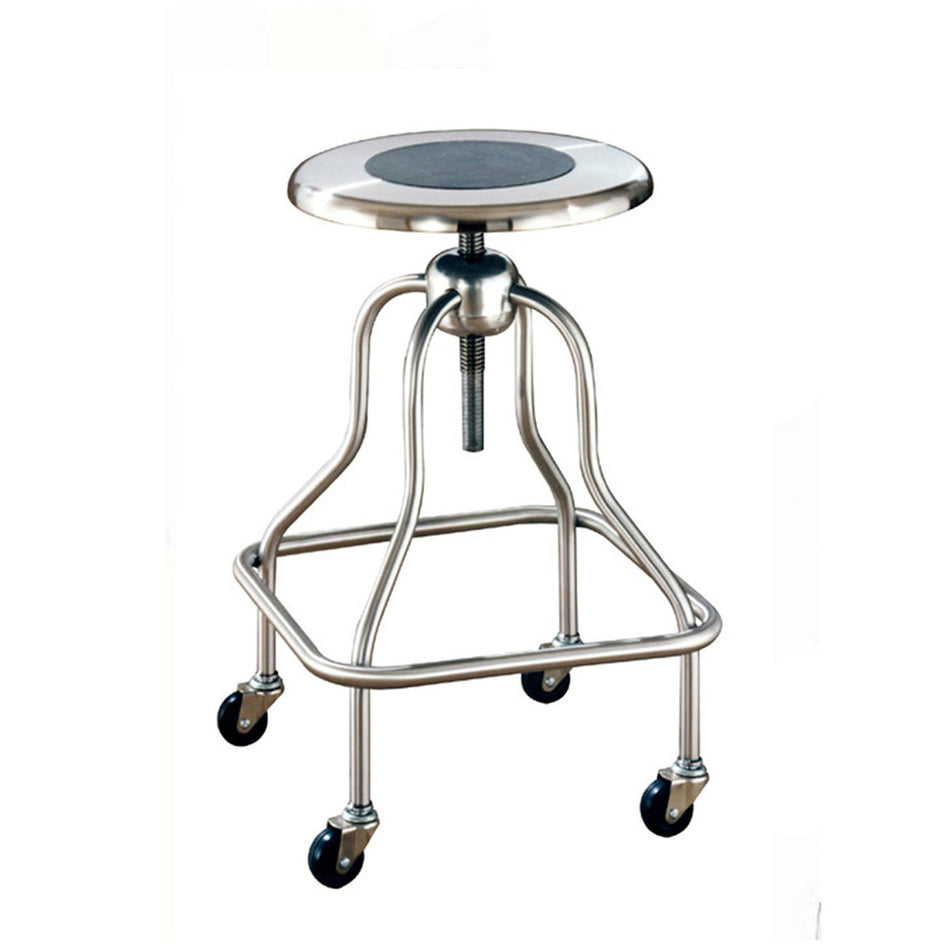 Umf Medical Stools - Revolving Stainless Steel Series Without Backrest, Seat Height 19" - 25"