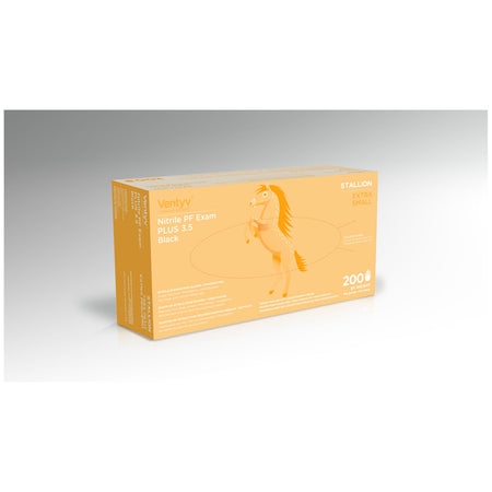 Ventyv Nitrile Powder Free Exam Glove Plus 3.5 (Stallion)