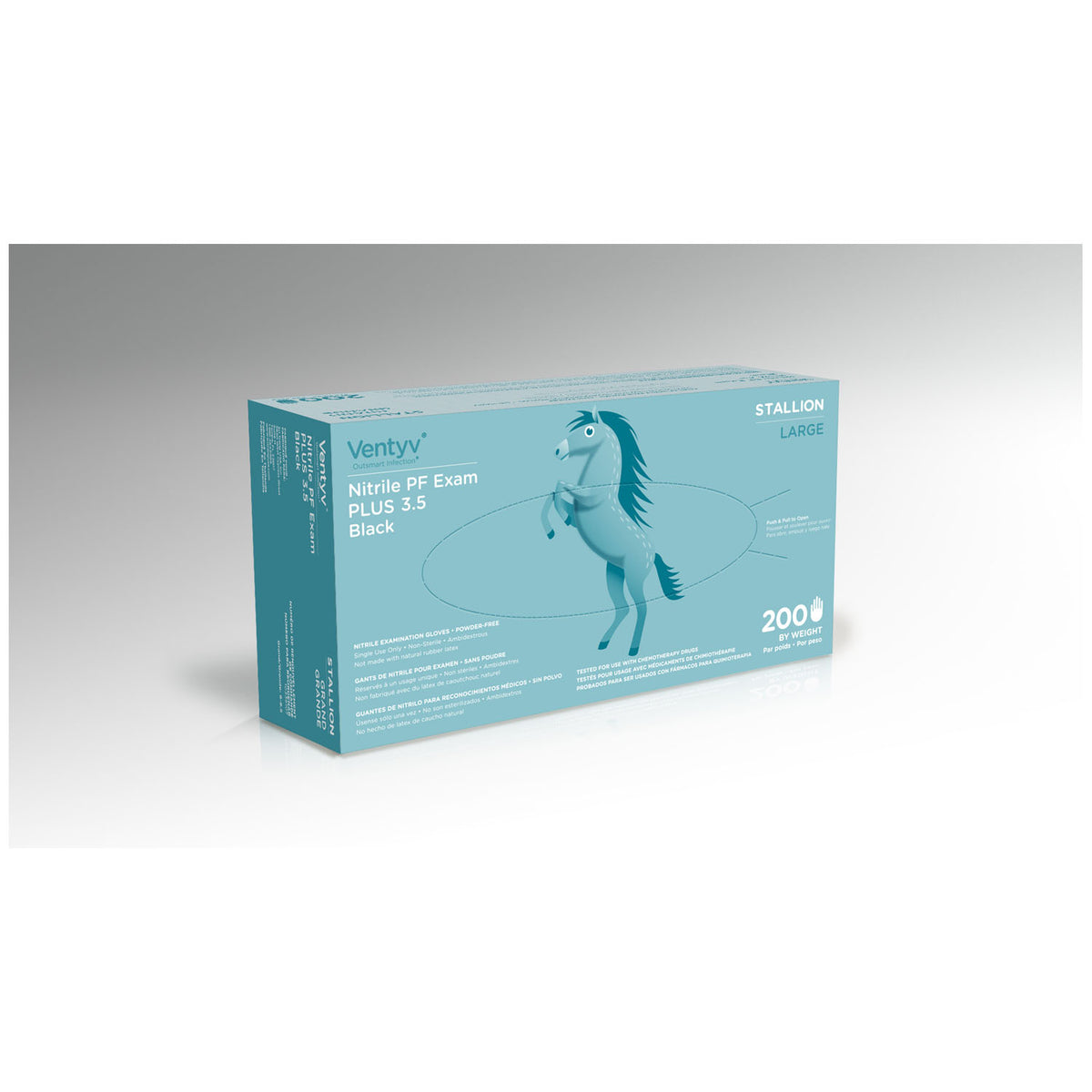 Ventyv Nitrile Powder Free Exam Glove Plus 3.5 (Stallion) – image 5