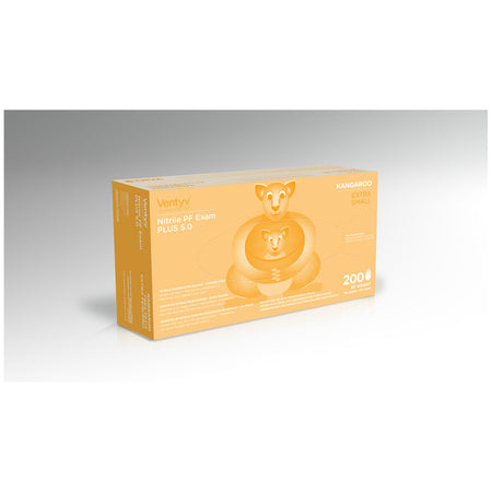 Ventyv Nitrile Powder Free Exam Glove Plus 5.0 (Kangaroo) - 200/BX – image 2