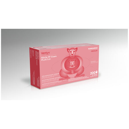Ventyv Nitrile Powder Free Exam Glove Plus 5.0 (Kangaroo) - 200/BX – image 3