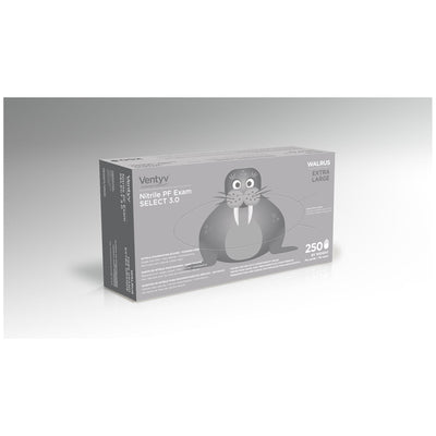 Ventyv Nitrile Powder Free Exam Glove Select 3.0 (Walrus) - X-Large