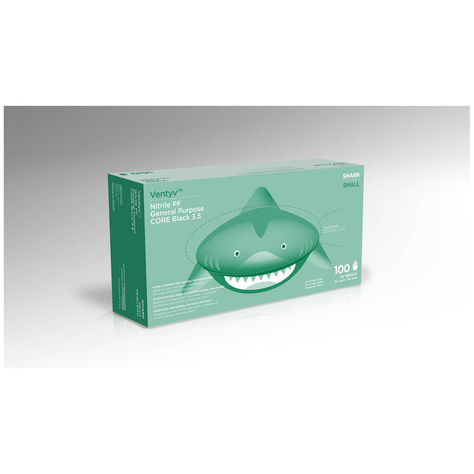 Ventyv Core 3.5 Nitrile General Purpose Gloves (Shark)