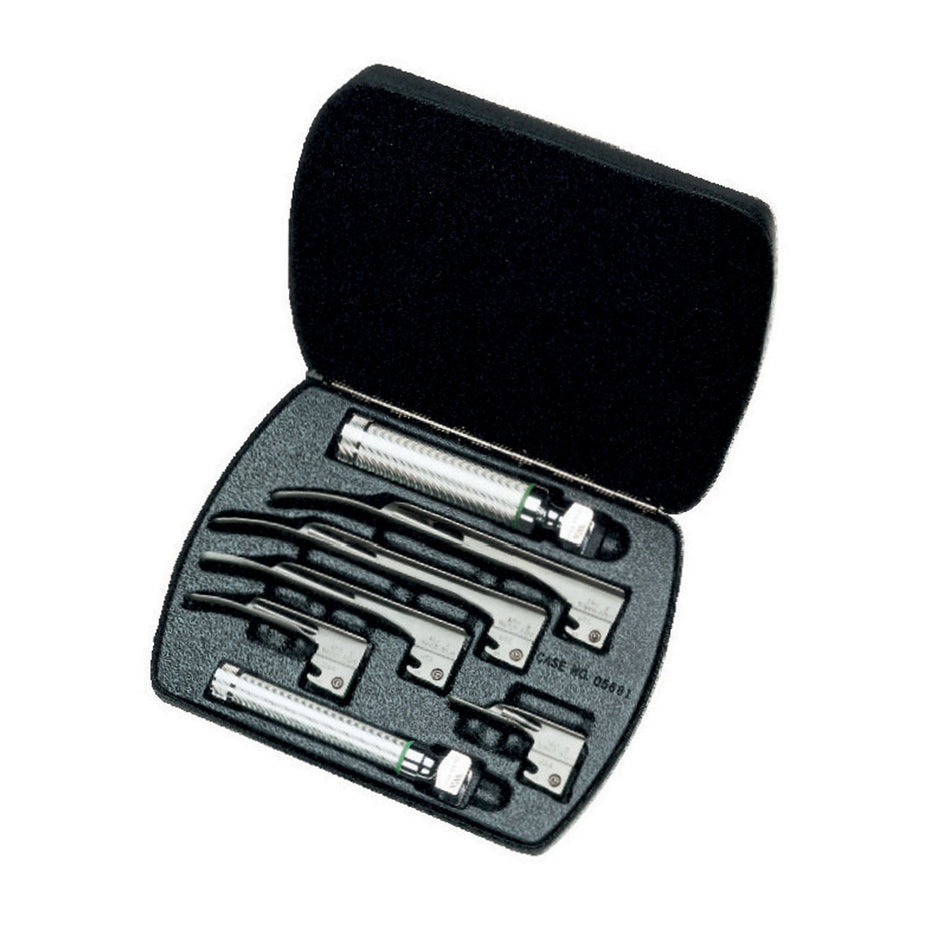 Welch Allyn Laryngoscope Blades - Fiber Optic Miller Complete Set