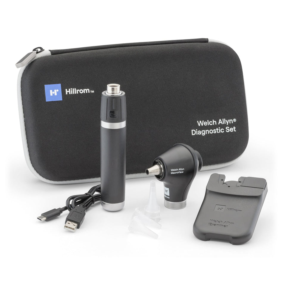 Welch Allyn Macroviewtm Otoscope & Accessories - Plus Otoscopes - MacroView Plus iExaminer Kit