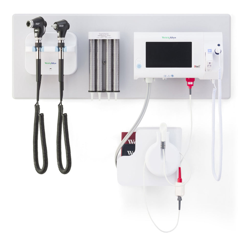 Welch Allyn Panoptictm Ophthalmoscope & Macroviewtm Otoscope Combo - GS777 Integrated Wall System for CSM