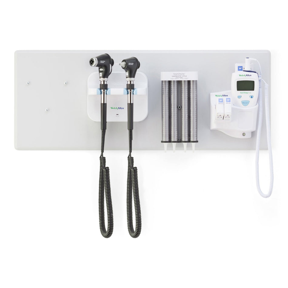 Welch Allyn Panoptictm Ophthalmoscope & Macroviewtm Otoscope Combo - GS777 Integrated Wall System with ST