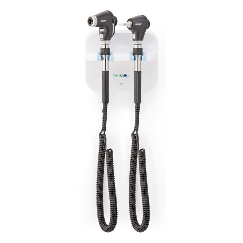 Welch Allyn Panoptictm Ophthalmoscope & Macroviewtm Otoscope Combo - GS777 Integrated Wall System Basic