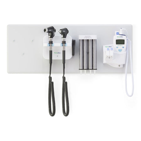 Welch Allyn Panoptictm Ophthalmoscope & Macroviewtm Otoscope Combo - GS777 Integrated Wall System with iExaminer and ST