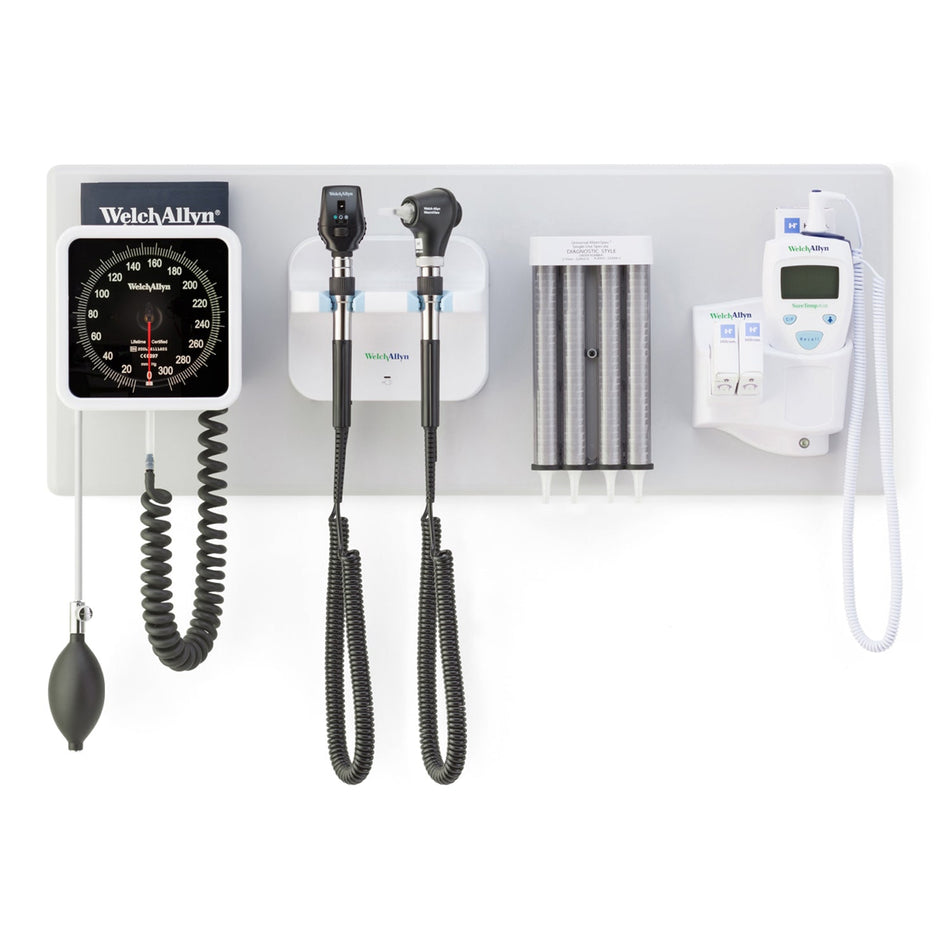 Welch Allyn Macroviewtm Otoscope Combo - GS777 Integrated Wall System with BP and ST