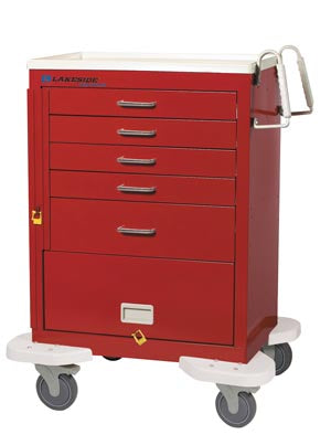Lakeside Classic Carts - Key Lock (4 Drawer)